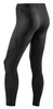 Męskie długie legginsy sportowe do biegania CEP Ultralight czarne