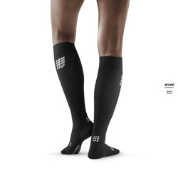 Damskie skarpety kompresyjne regeneracyjne CEP wysokie czarne
