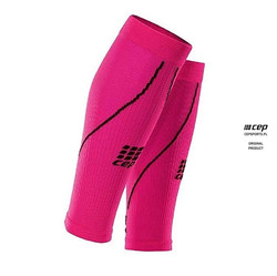 Damskie opaski kompresyjne na łydki sportowe CEP 2.0 różowe