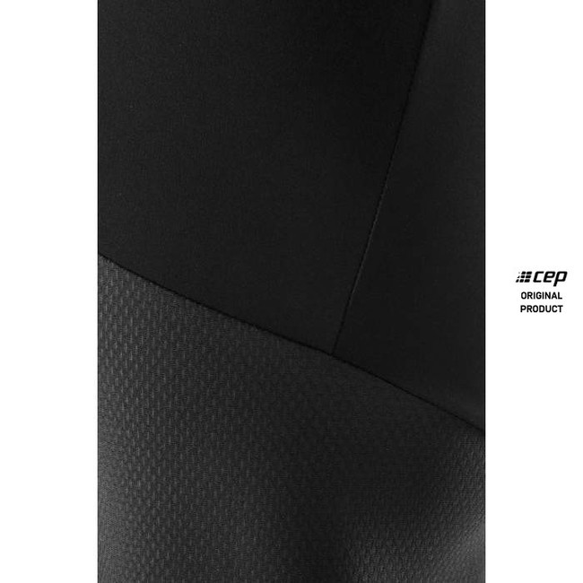 Męskie długie legginsy sportowe do biegania CEP Ultralight czarne