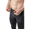 Męskie długie spodnie kompresyjne sportowe CEP czarne