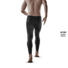 Męskie długie legginsy sportowe do biegania CEP Ultralight czarne