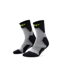 Skarpety kompresyjne do połowy łydki z amortyzującą wyściółką unisex Core Run CEP czarne