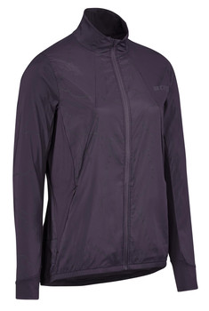 Damska kurtka odblaskowa - wiatrówka sportowa CEP Reflective fioletowa